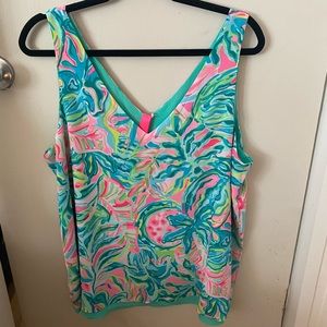 Lilly Pulitzer reversible tank-XL